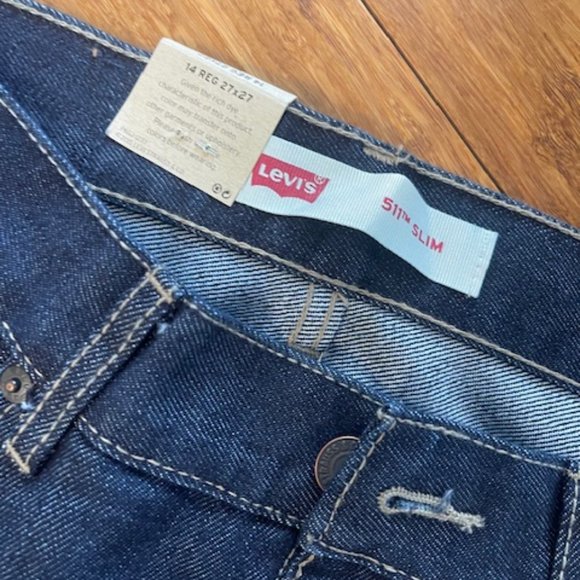 Levi's 511 Slim Jeans Size 8, 14 or 16 Reg - Picture 9 of 13